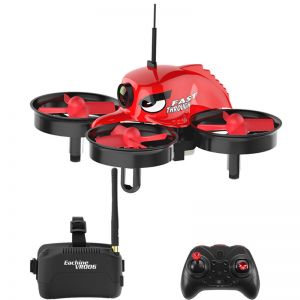 מתנות לכולם :ילד אישה גבר צעצועים וגימיקים Eachine E013 Micro FPV RC Drone Quadcopter With 5.8G 1000TVL 40CH Camera VR006 VR-006 3 Inch Goggles