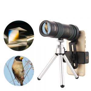 מתנות לכולם :ילד אישה גבר צעצועים וגימיקים 8-24x30 Zoom Monocular BAK4 Optic Lens Telescope For Outdoor Travel Phone Shooting 